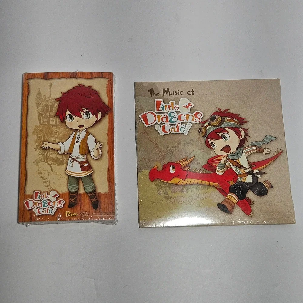 Little Dragons Cafe Limited Edition Nintendo Switch Game Plush Cards NO GAME